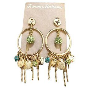 Tommy Bahama Women's Gold Plated Starfish Abound Statement Earrings NWT MSRP $68